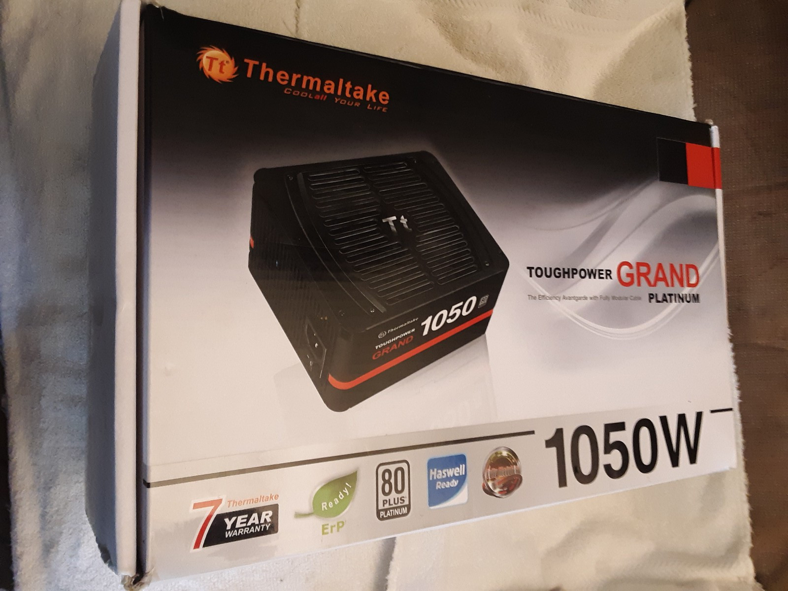 Thermaltake Toughpower Grand 1050W Power Supply PSU TPG-1050F-P Great Shape