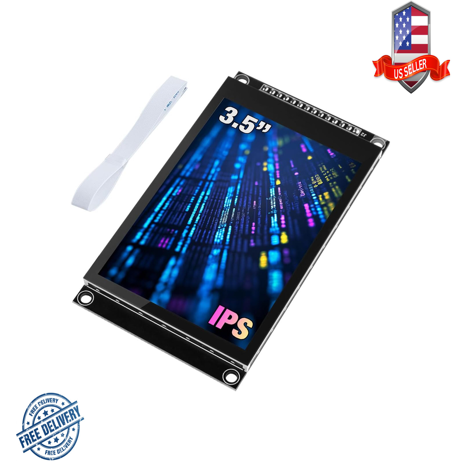 3.5 Inch IPS Touch Screen LCD Module 320x480 SPI ST7796U for Arduino Mega2560 R3