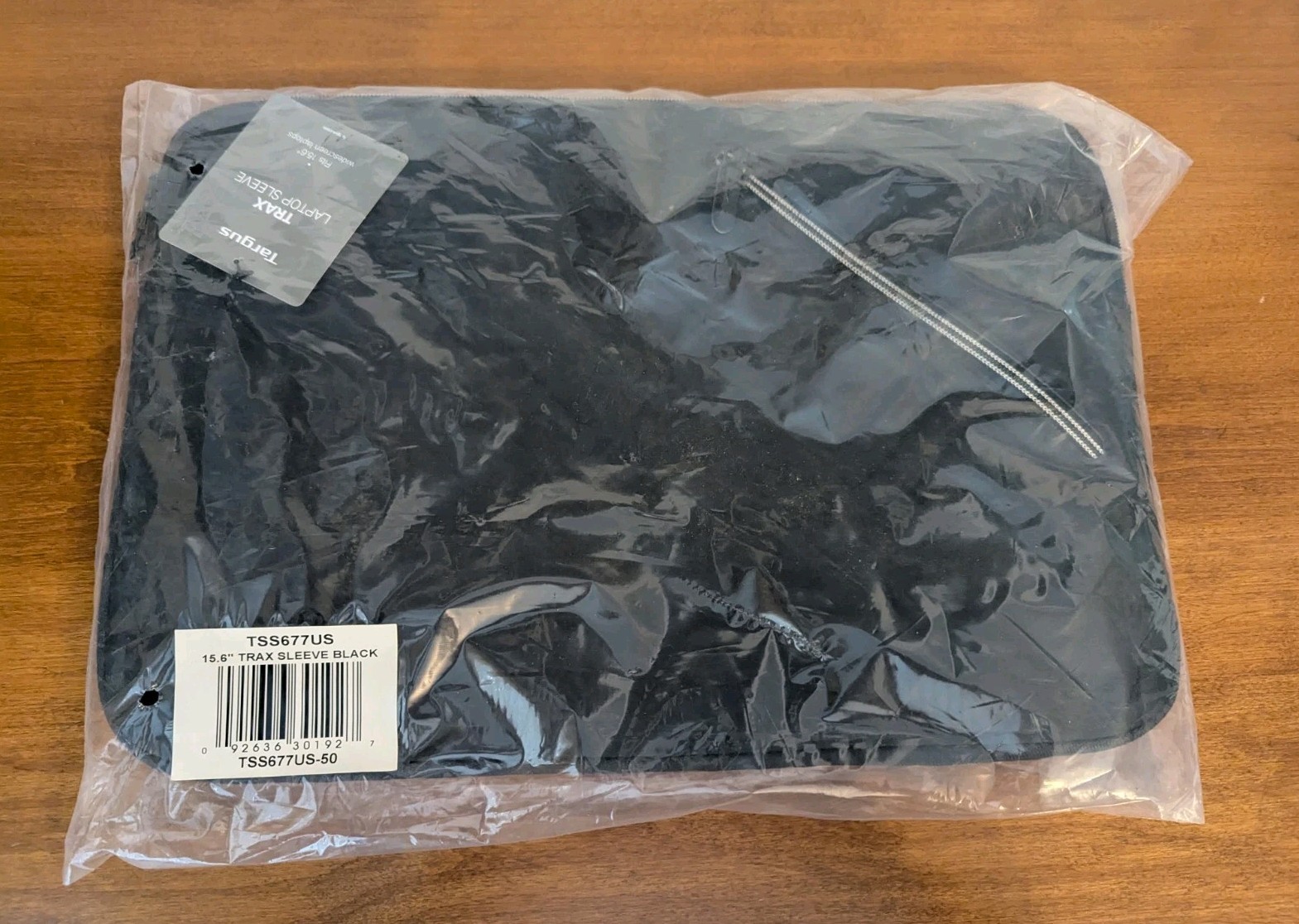 Targus - Debossed Laptop Sleeve Gray/Black - NEW SEALED