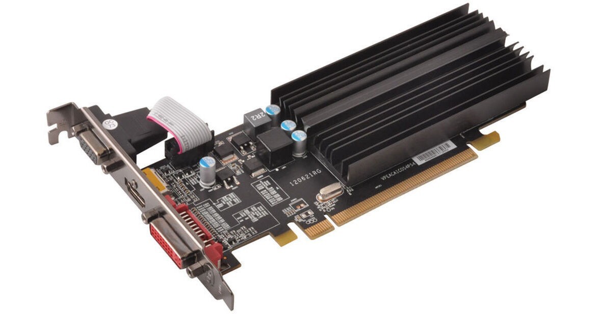 AMD Radeon HD 6450 (R6450-MD1GD3/LP) 1GB / 1GB (max) DDR3 SDRAM PCI Express