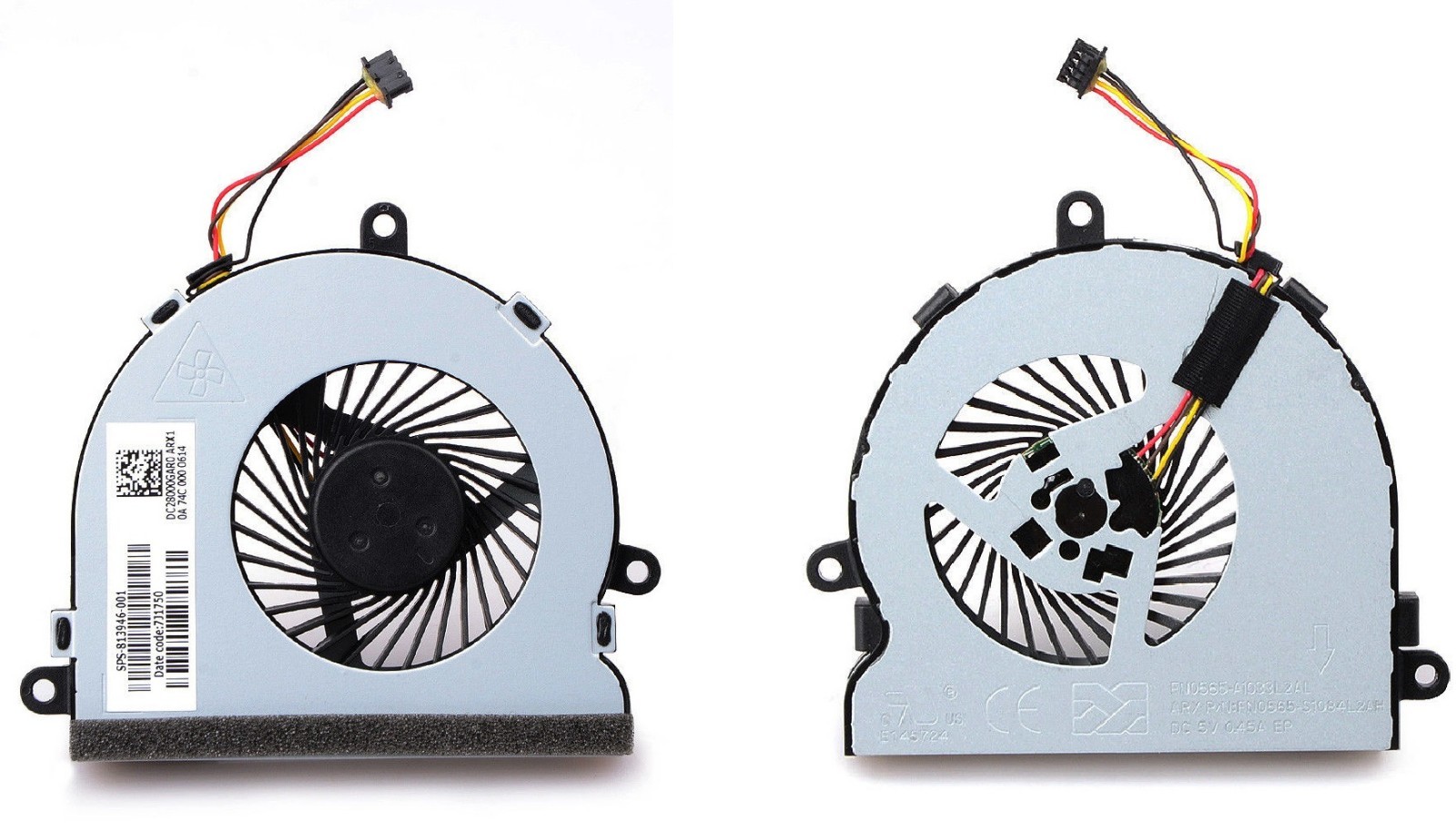 HP 15-AY047CA 15-AY052NR 15-AY053CA 15-AY053NR 15-AY061NR Original New CPU Fan 