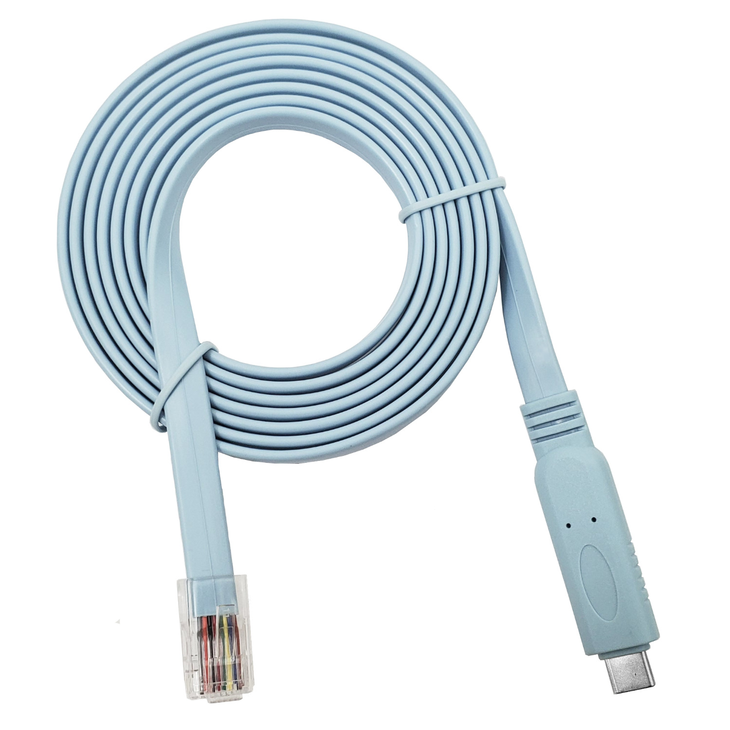 Cisco Compatible Console Cable, 6ft, FTDI USB to RJ45 (Type-C)