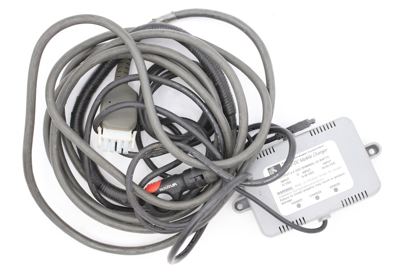 Zebra Printer Mobile Charger CC16614-2 8.4V 1.2A Power Supply Vehicle GENUINE