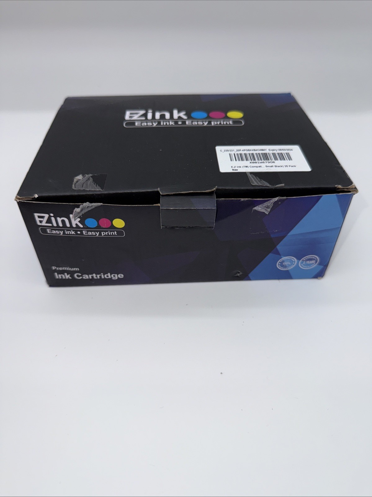 EZink 18pk 220/221 Ink Cartridges New Sealed Missing 2 Big 220 Black