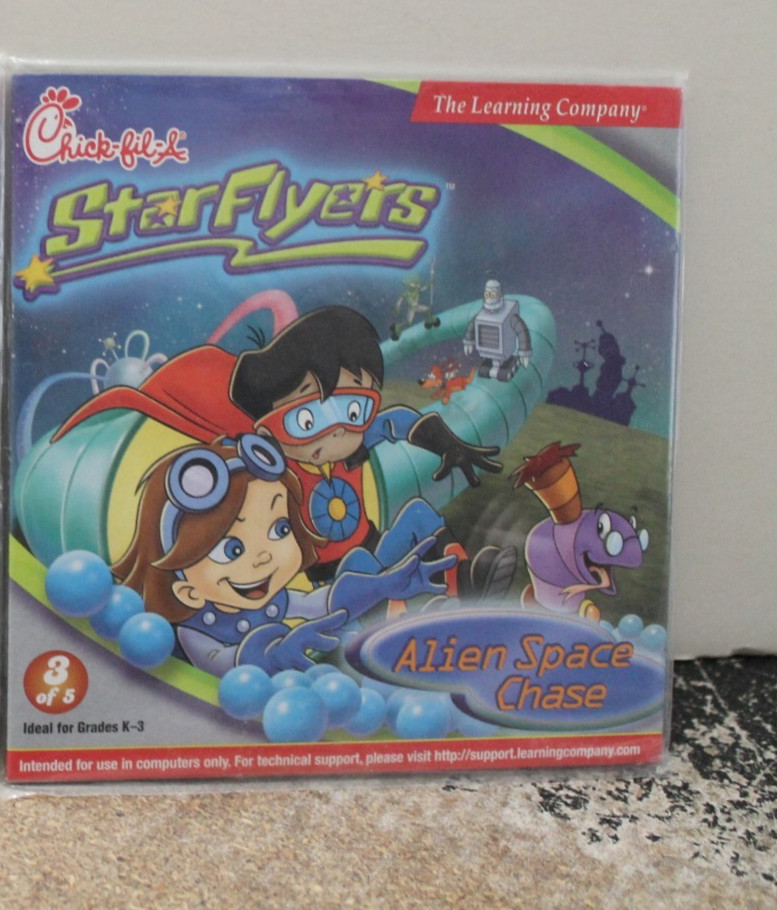 Star Flyers Adventure No. 2 Alien Space Learning Company, Chick-Fil-A, NEW