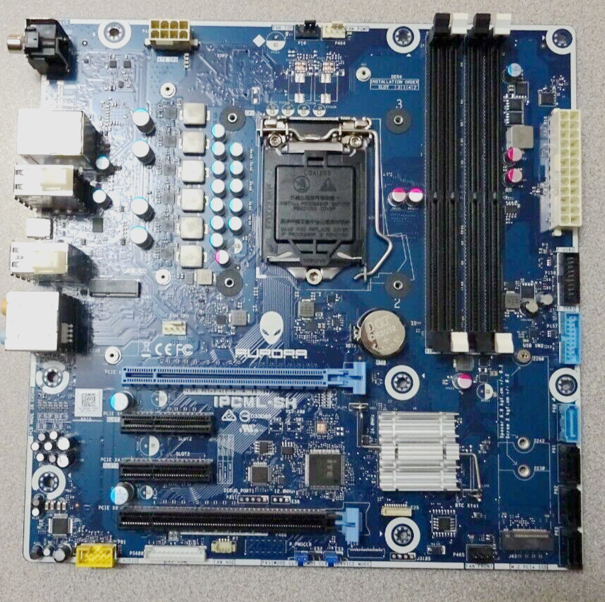 New Alienware Aurora R11 Motherboard IPCML-SH DDR4 N43JM LGA1200 R11 Series