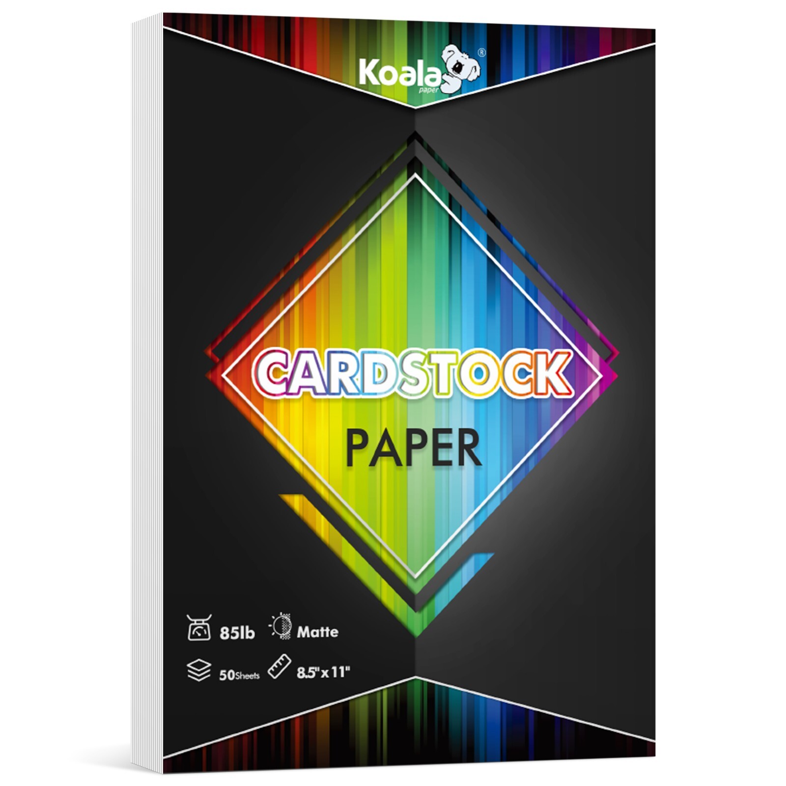 Lot Koala White Cardstock Paper 8.5 x 11 85lb 230g Matte Paper for Inkjet Laser