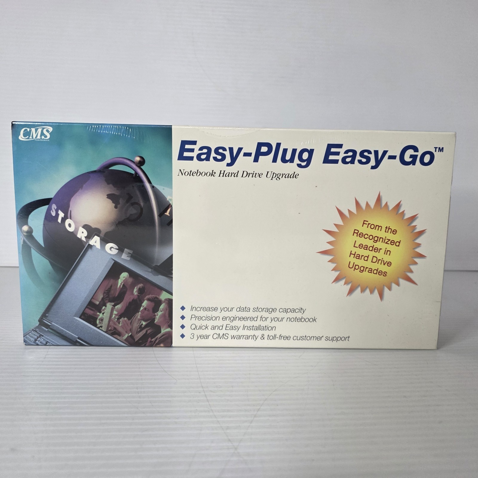 Notebook Hard Drive Upgrade CMS New Old Stock Sealed Easy Plug Easy Go