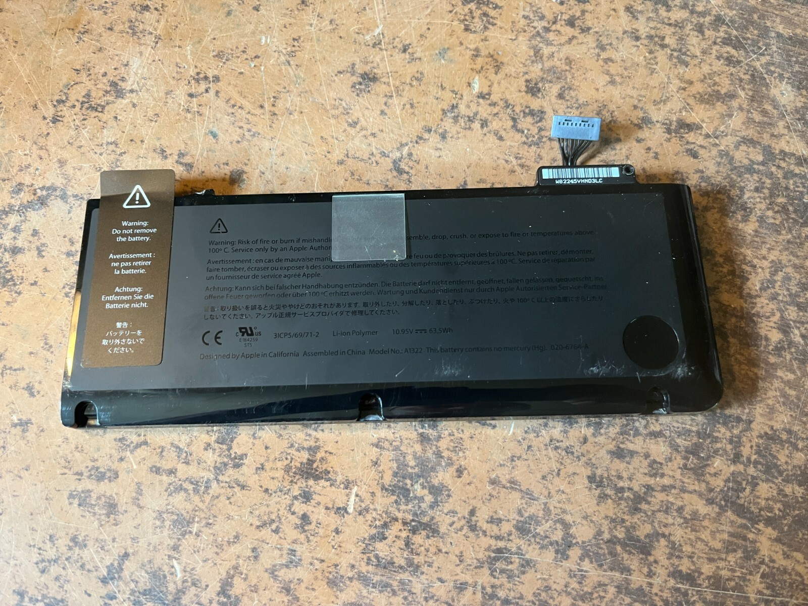 Genuine OEM Battery A1322 for Apple MacBook Pro 13" 2009 2010 2011 2012 | A1278