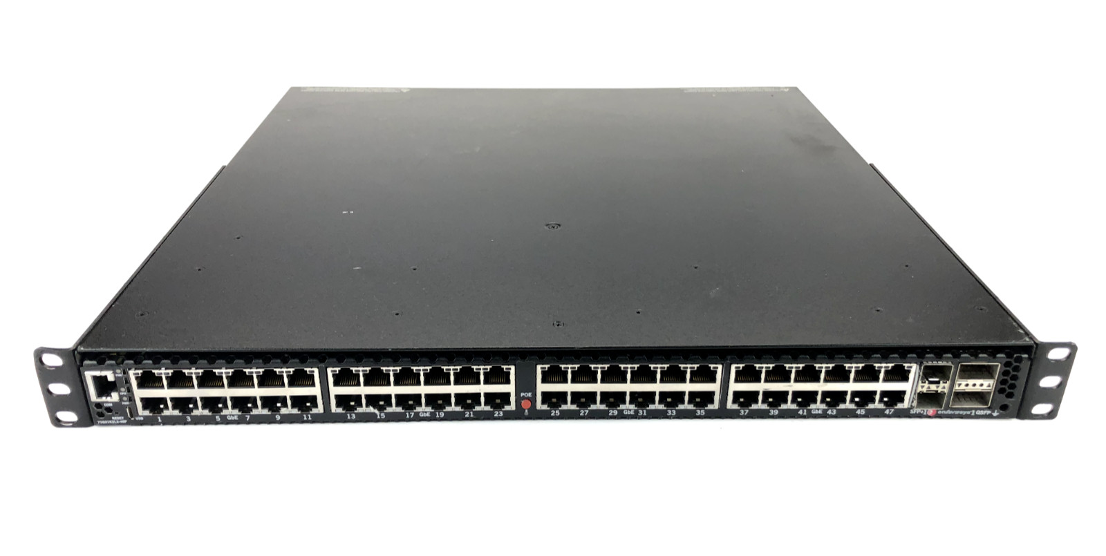 Enterasys 71G21K2L2-48P Extreme 7148G 48-Port POE SFP+ QSFP+ Switch w/Dual PSU