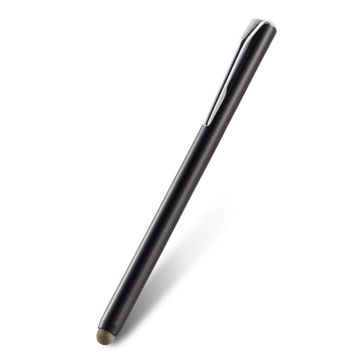 Elecom Touch Pen, Magnetic Adsorption, Conductive Fiber Type, Various Smartphone