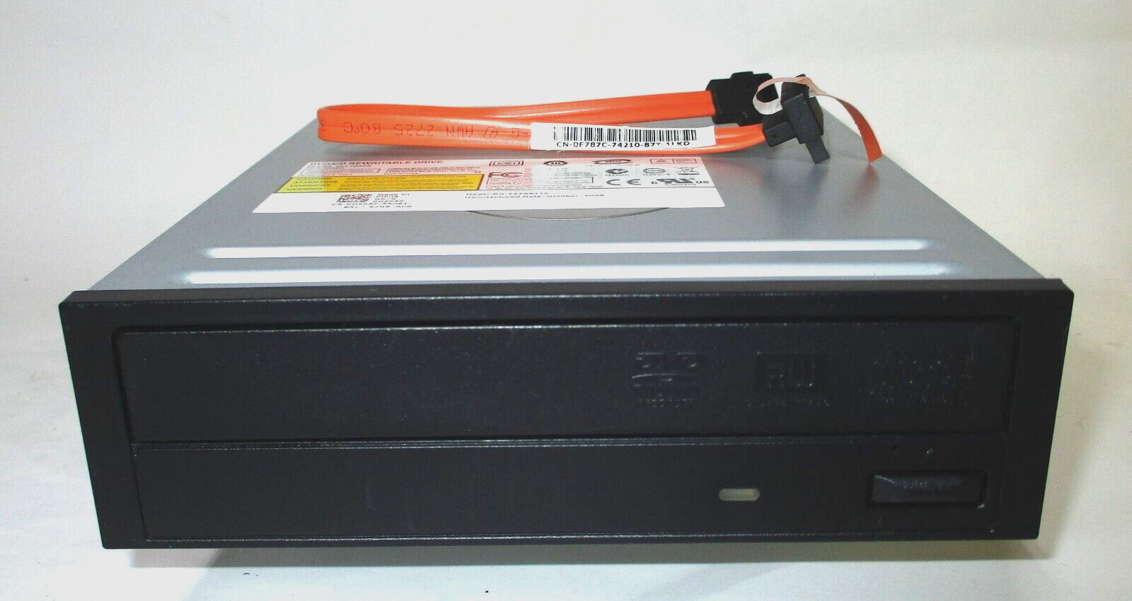Philips Lite-On Black DVD+RW 48X CD±RW SATA Rewritable Optical Drive DH-16A6S11C
