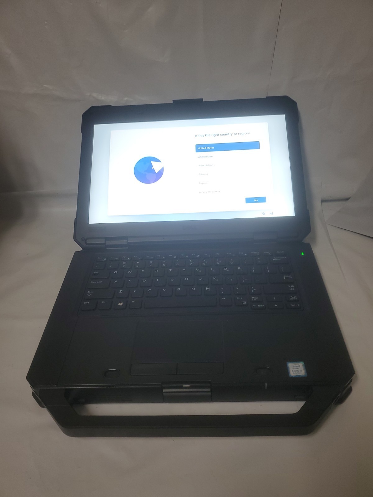 Dell Latitude 5424 Rugged14" Core i5-8350U 1.70 GHZ 16 GB RAM 256GB SSD Good