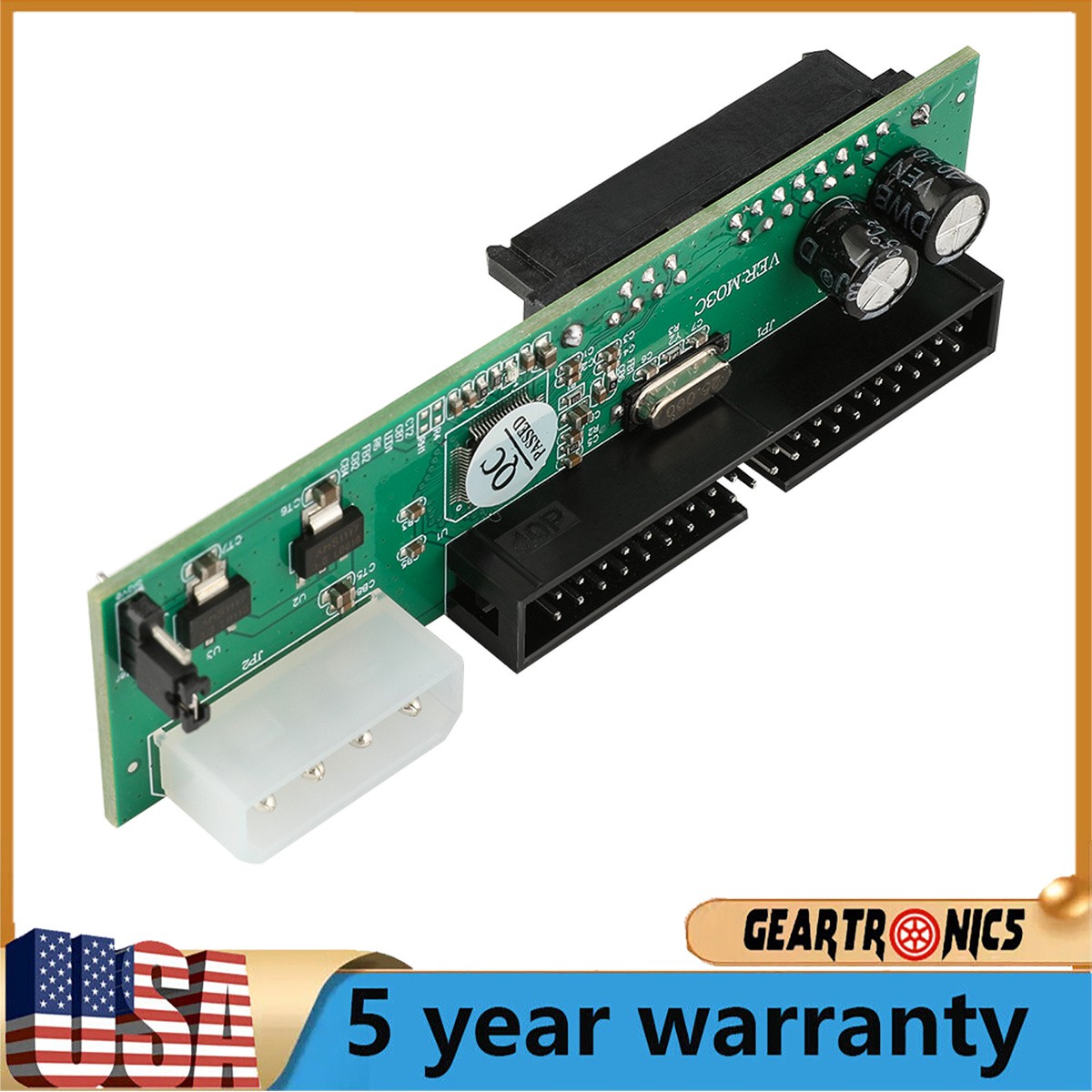 Hard Drive Adapter ide to sata 40 pin IDE Desktop Converter Green Geartronics