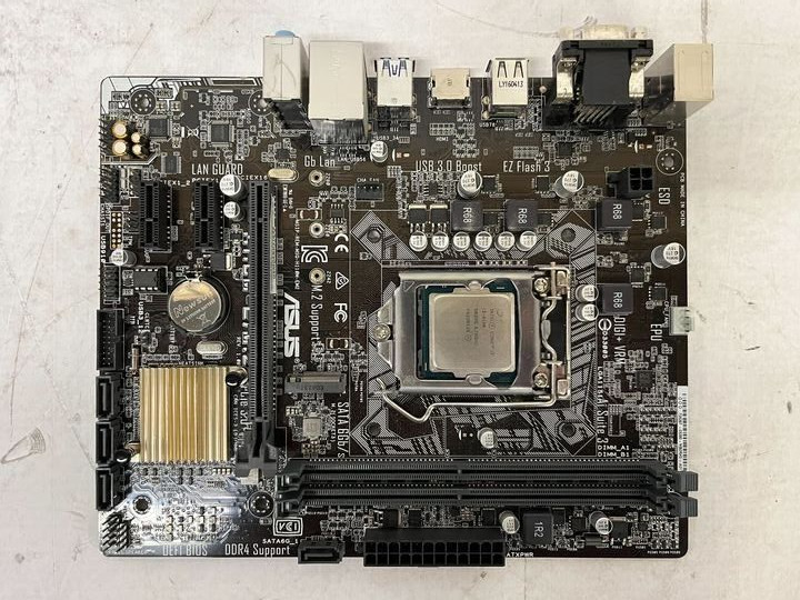 ASUS H110M-E/M-2 Motherboard With INTEL i3-6100 Processor
