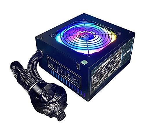 ATX-ES700-RGB Essence 700W ATX Semi-Modular Gaming Power Supply with Auto-The...