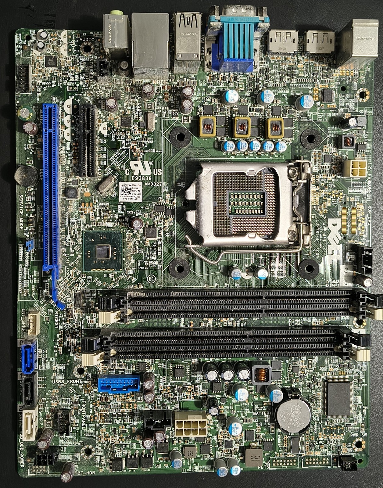Dell SFF Desktop Motherboard Socket Type: LGA 1150/Socket H3