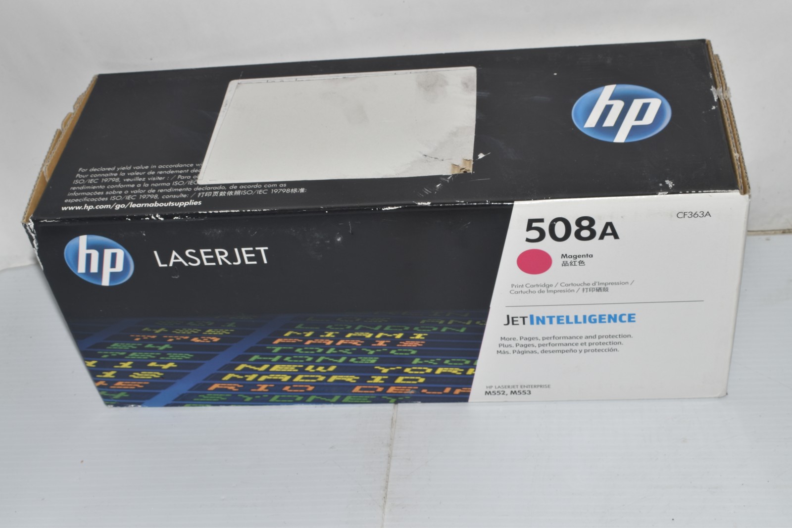 HP 508A (CF363A) Magenta Toner Cartridge  (#3885)