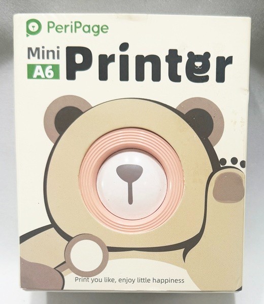 PeriPage A6 Mini Thermal Mobile Printer Bluetooth A6 203 x 203 DPI Portable
