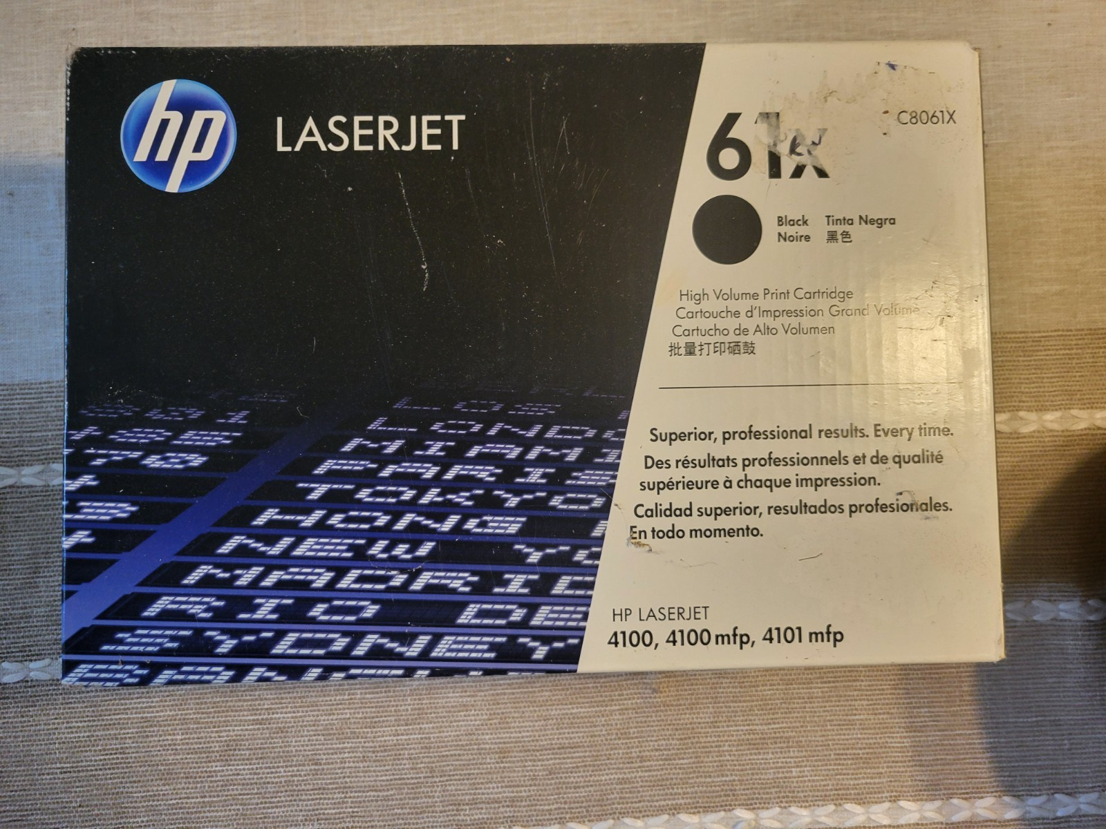 Genuine HP 61X C8061X High Volume Print Toner Cartridge 