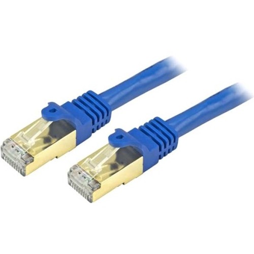 StarTech C6ASPAT20BL 20ft Blue Cat6a Shielded Patch Cable
