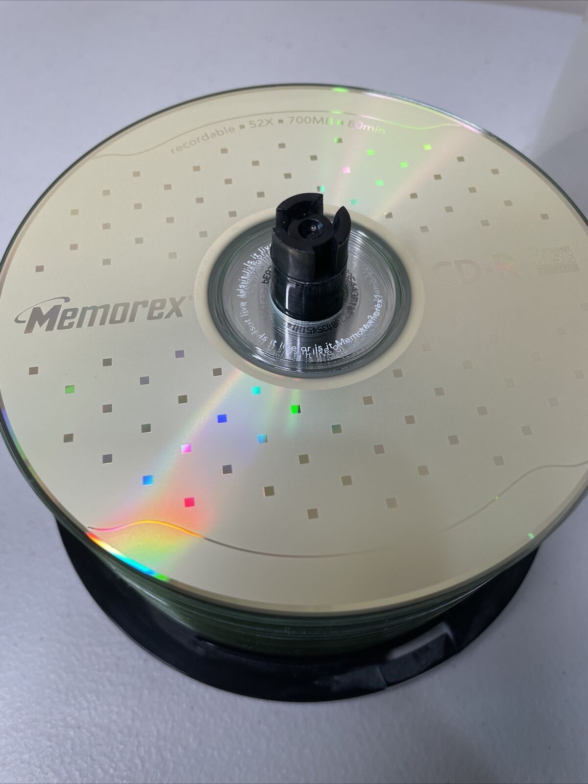 Memorex CD-R Digital Media - 52X 700mb 80Min 46/50 Pack Spindle OPEN / NEW