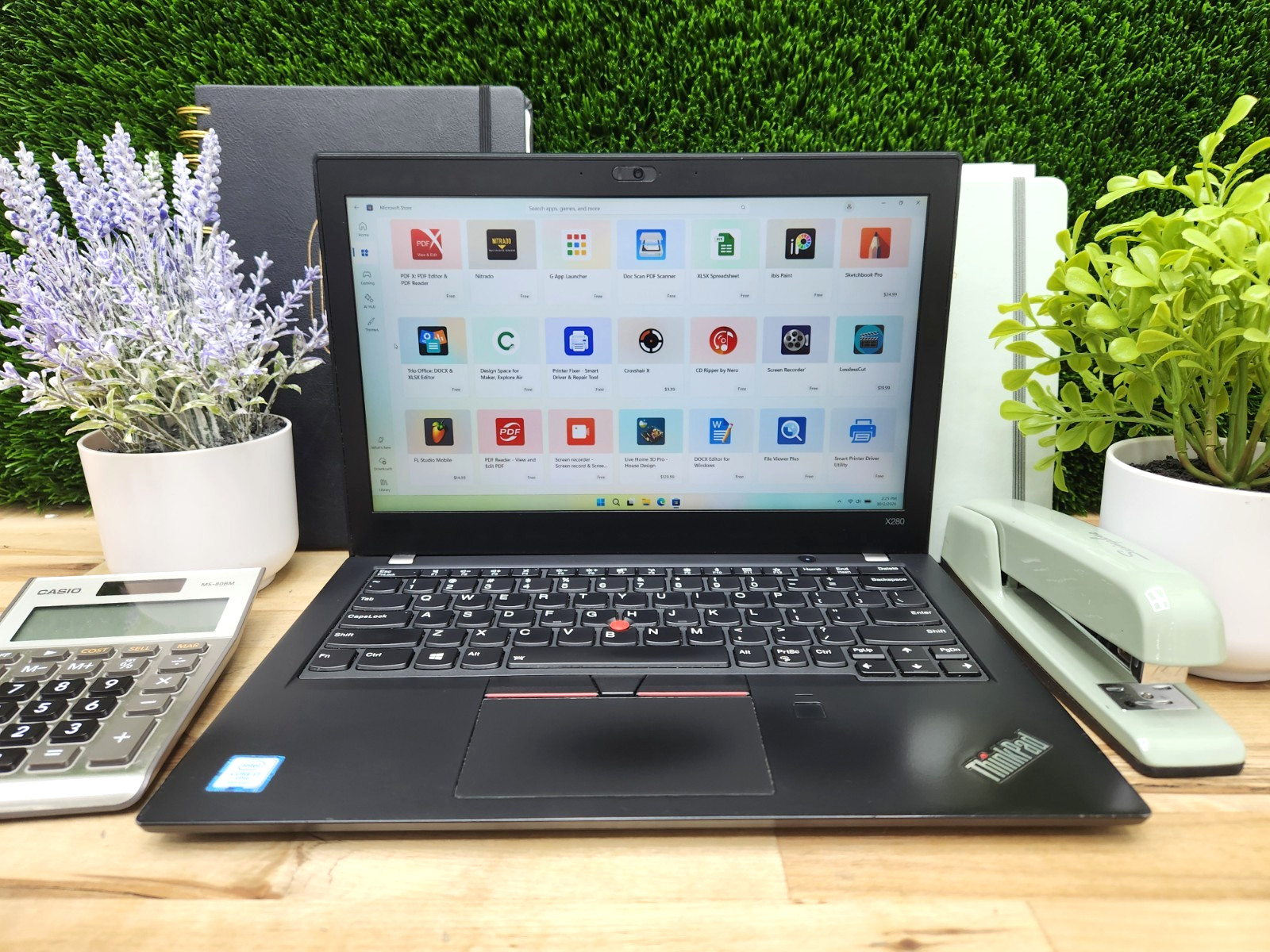 Lenovo ThinkPad X280 13.3" FHD Touchscreen i7-8650U 16GB 256GB SSD Windows 11 ~