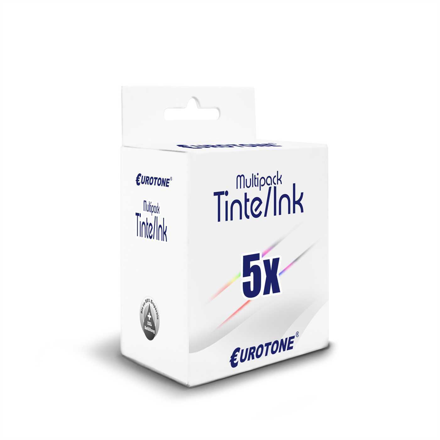 5x Europcart Ink Alternative for Epson Workforce WF-C8690 With Ca. 202/2.3oz