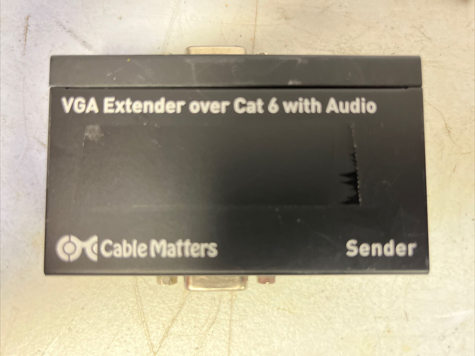 Cable Matters VGA Extender Over Cat 6 With Audio ***Sender Only***