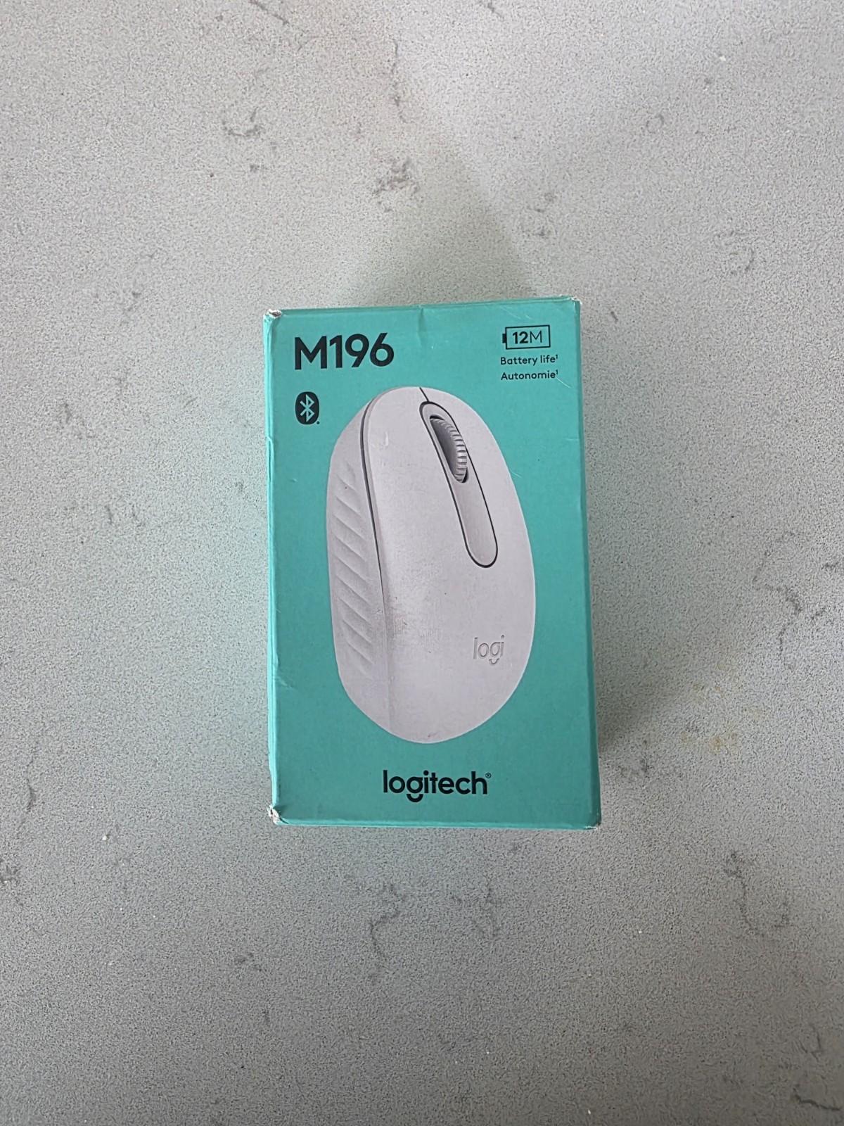 Logitech M196 Bluetooth Wireless Mouse Open Box New