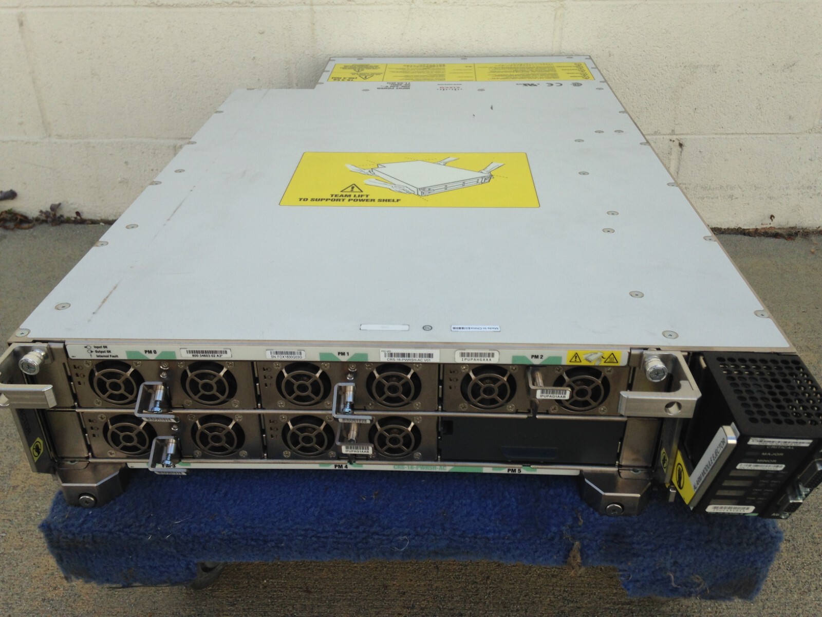 CRS-16-PWRSH-AC CRS 16 SLOTS AC POWER SHELF FOR CRS-16/S-B + CRS-16-ALARM-B