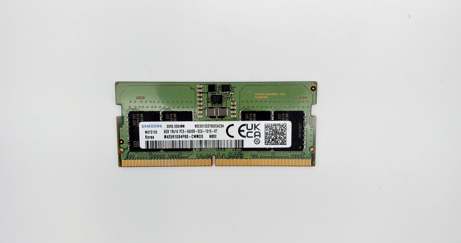 Samsung 8GB DDR5 5600MHz PC5-54600B CL46 SODIMM 1Rx16 M425R1GB4PB0-CWM0D