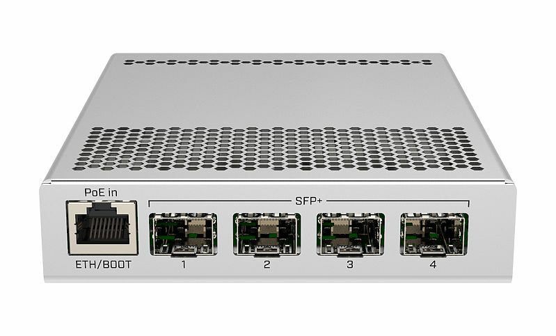 Mikrotik CRS305-1G-4S+IN Cloud Router Switch 4xSFP+ 1x GLAN PoE-In RouterOS L5