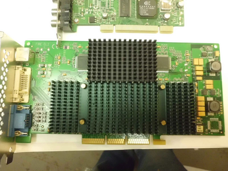 09M193 ati fire GL2 T3 agp graphic card vga/dvi