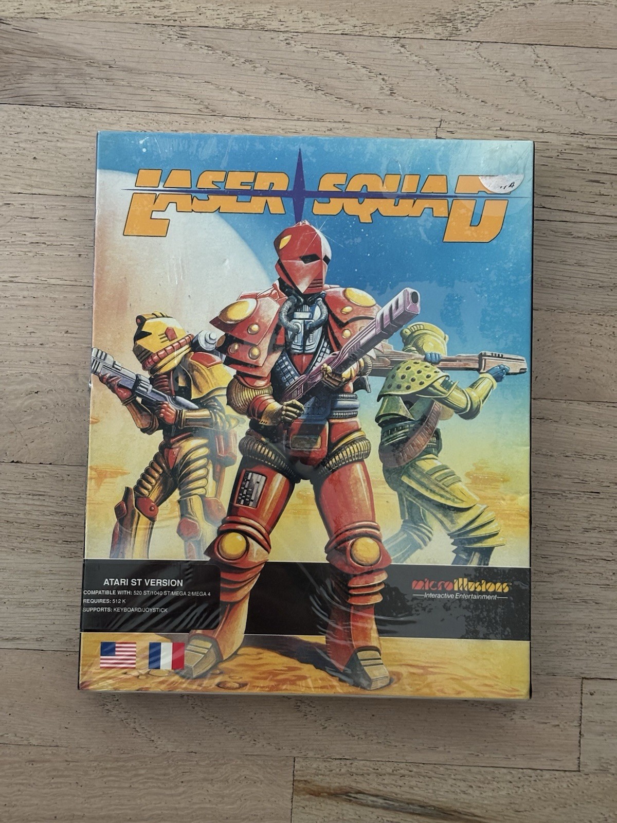 NEW Rare Vintage 1988 Atari ST Game - Laser Squad - Micro Illusions - SEALED