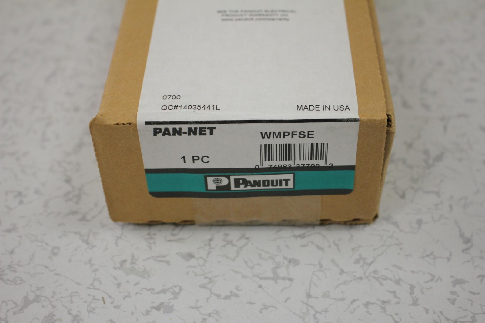 Panduit WMPFSE PatchLink 1 RU 19" Front Only Cable Manager