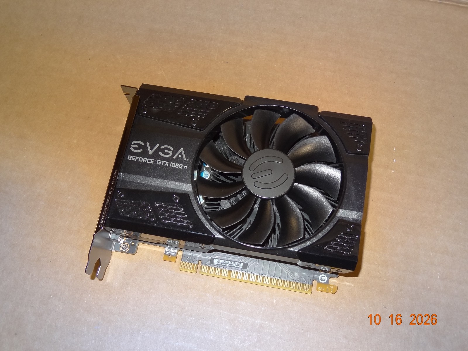 EVGA GeForce GTX 1050 Ti 4GB GDDR5 Graphics Card 04G-P4-6251-KR