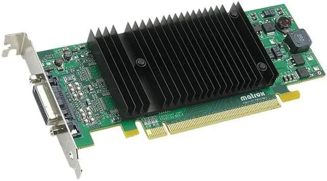 Matrox MGA P690 (P69MDDE128LPF) 128MB DDR2 SDRAM PCI Express x16 Graphics...