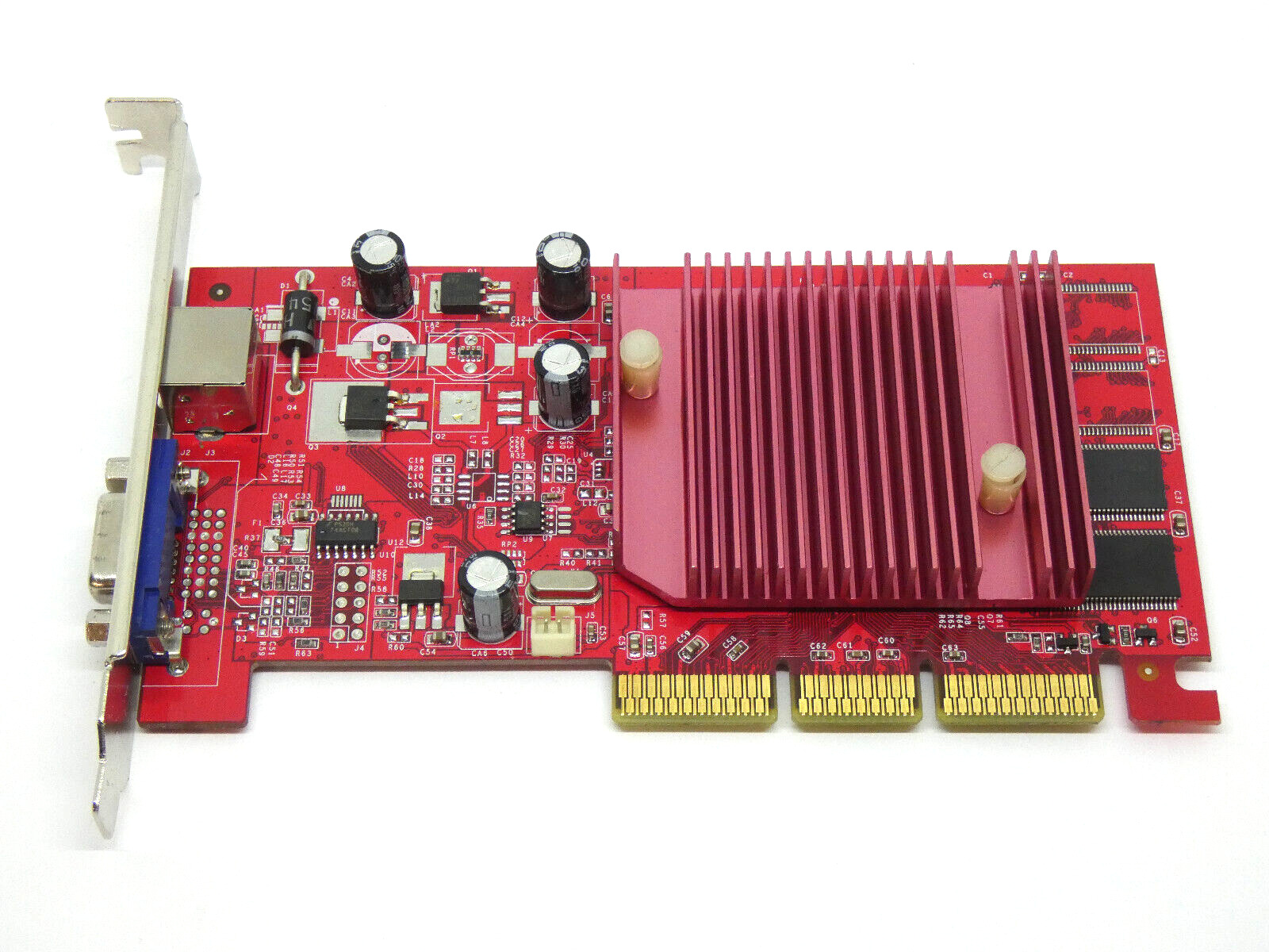 GAINWARD GeForce4 MX4000 PowerPack PRO/620  64MB AGP 8X VGA Card - AGP Slot