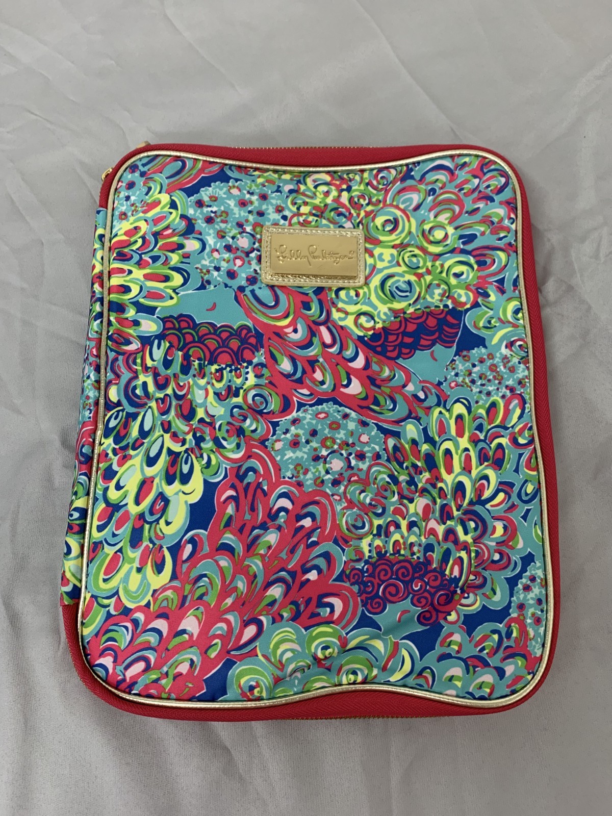 Lilly Pulitzer Agenda Folio Laptop IPad holder