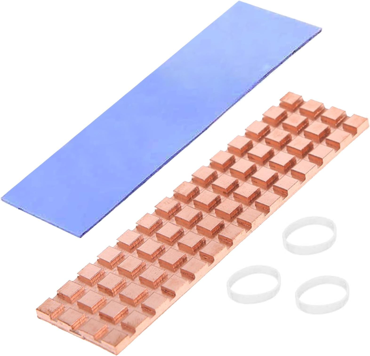 M.2 Heatsink 67x18x1.5mm Pure Copper for Cooling 2280 M2 SSD NGFF NVMe Laptop...