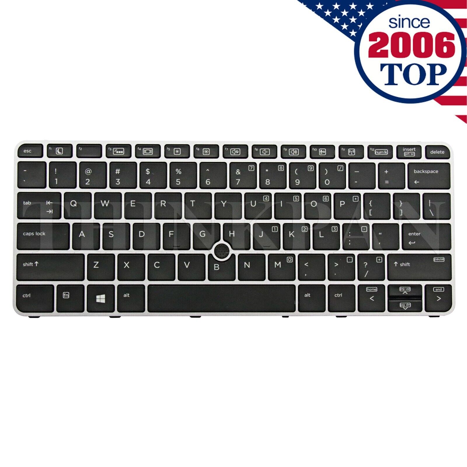 Original US Keyboard for HP EliteBook 820 G3 820 G4 725 G3 725 G4 813302-001