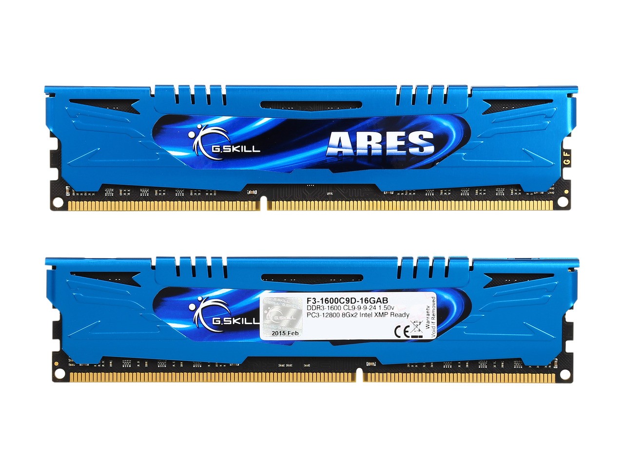 G.SKILL Ares Series 16GB (2 x 8GB) 240-Pin PC RAM DDR3 1600 (PC3 12800) Low