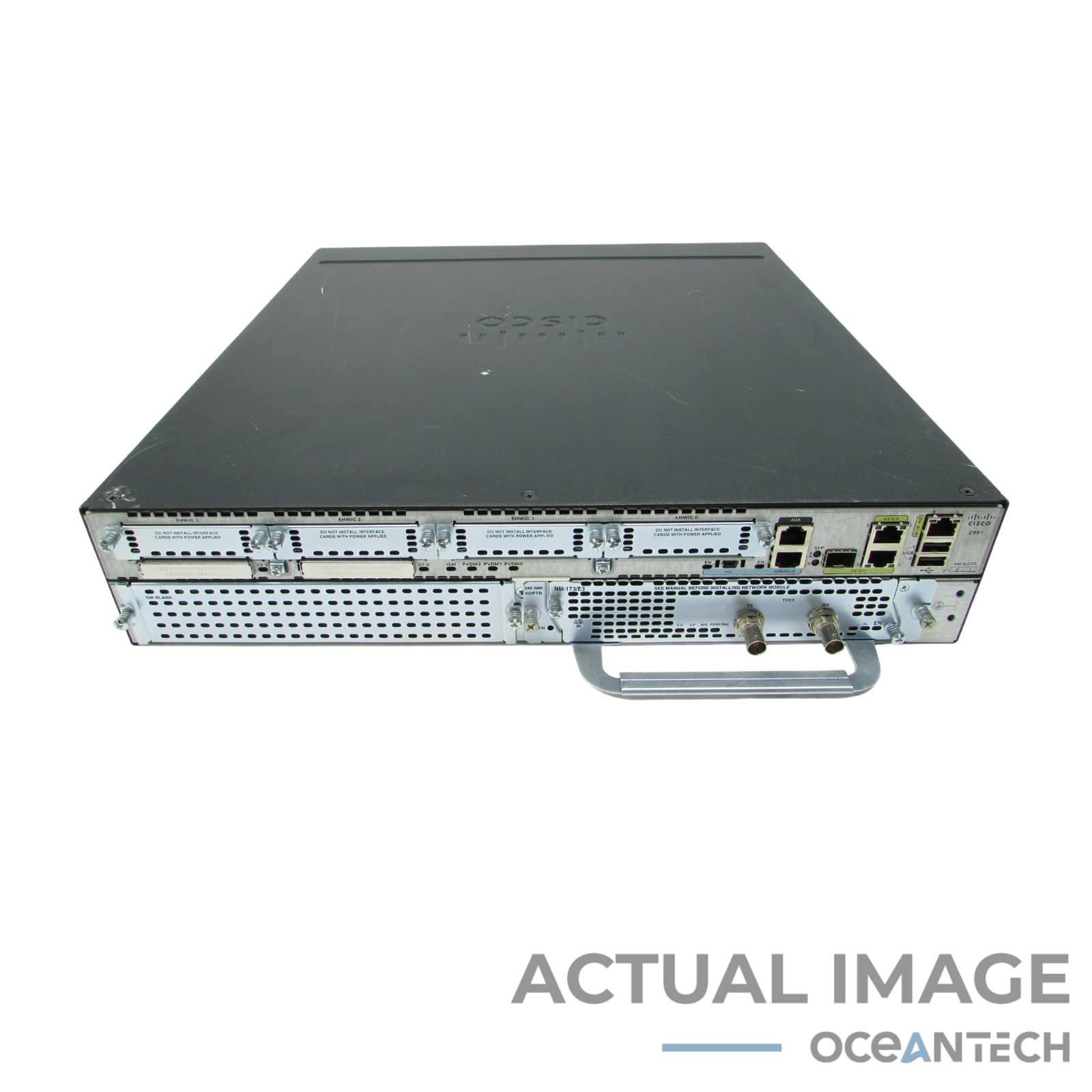 Cisco 2900 Series CISCO2951/K9 Integrated Services Security Router W/ NM-1T3/E3