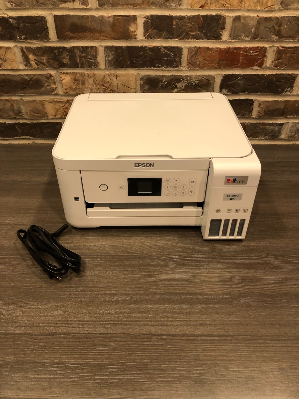 AS IS not printing clear Epson EcoTank ET-2850 Wireless Color Printer