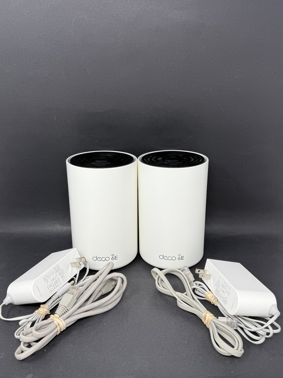 TP-LINK Deco XE75 AXE5400 Wi-Fi 6E Router Mesh System White 2-Pack