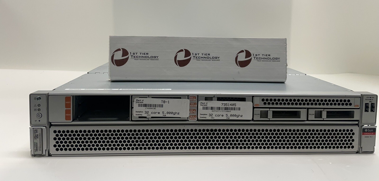 Sun Oracle T8-1 Sparc Server- 5.0/256/ 2 x 1.2TB/ 2 x 32GB FC - Stock/ Warranty