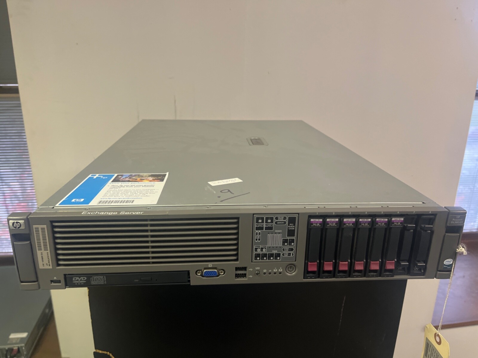 hp proliant dl 380 g5 (433526-001)
