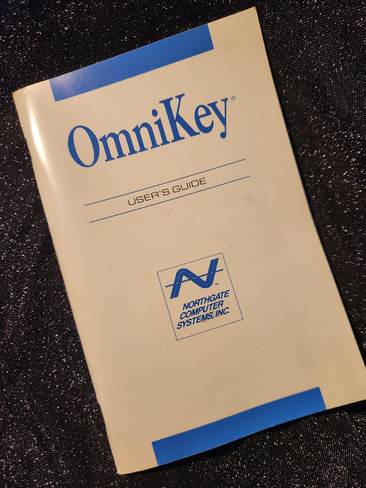 VINTAGE ORIGINAL NORTHGATE OMNIKEY  KEYBOARD USER'S GUIDE