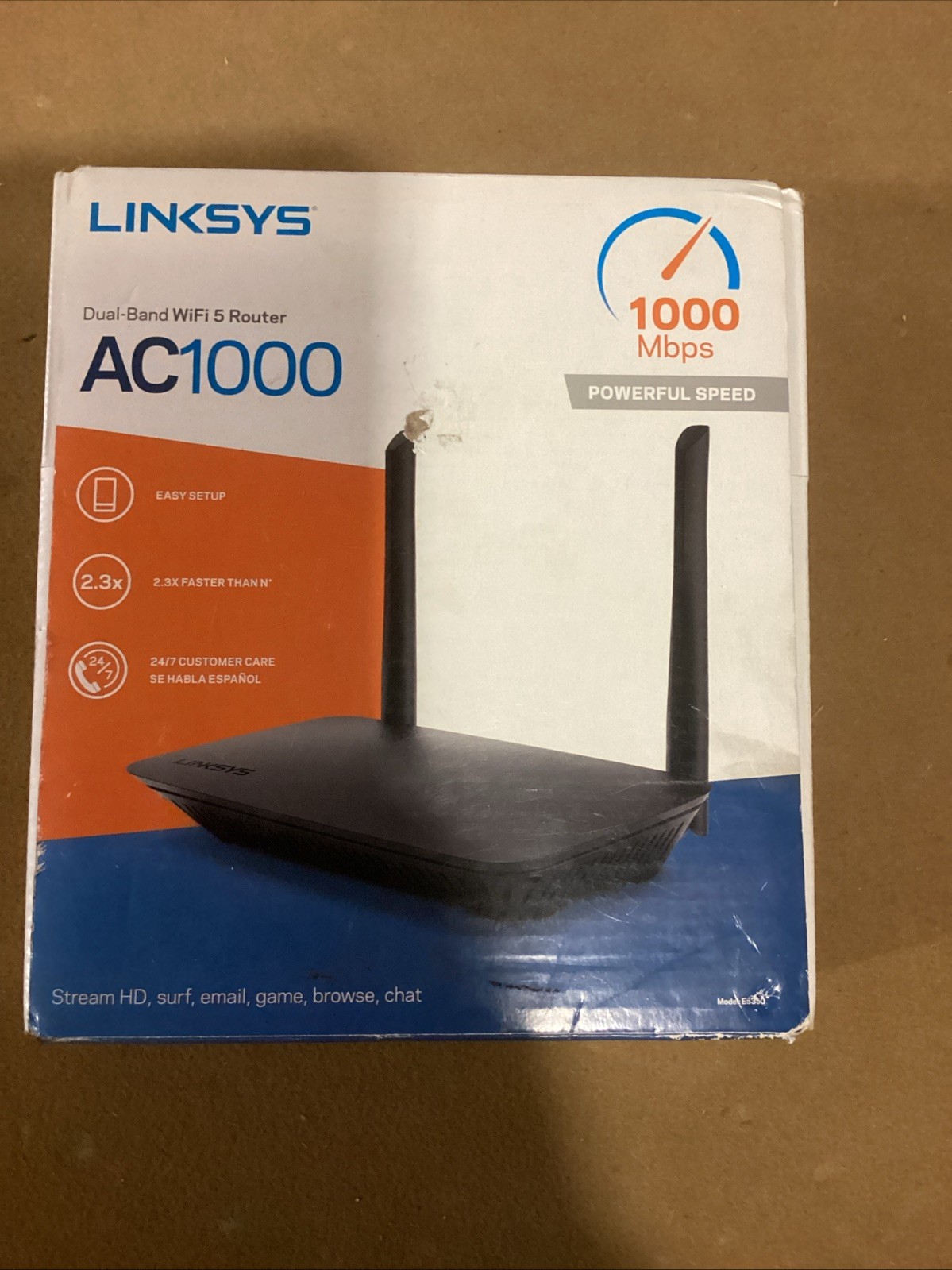 Linksys AC1000 1000Mbps Wireless Router | Used | Original Packaging